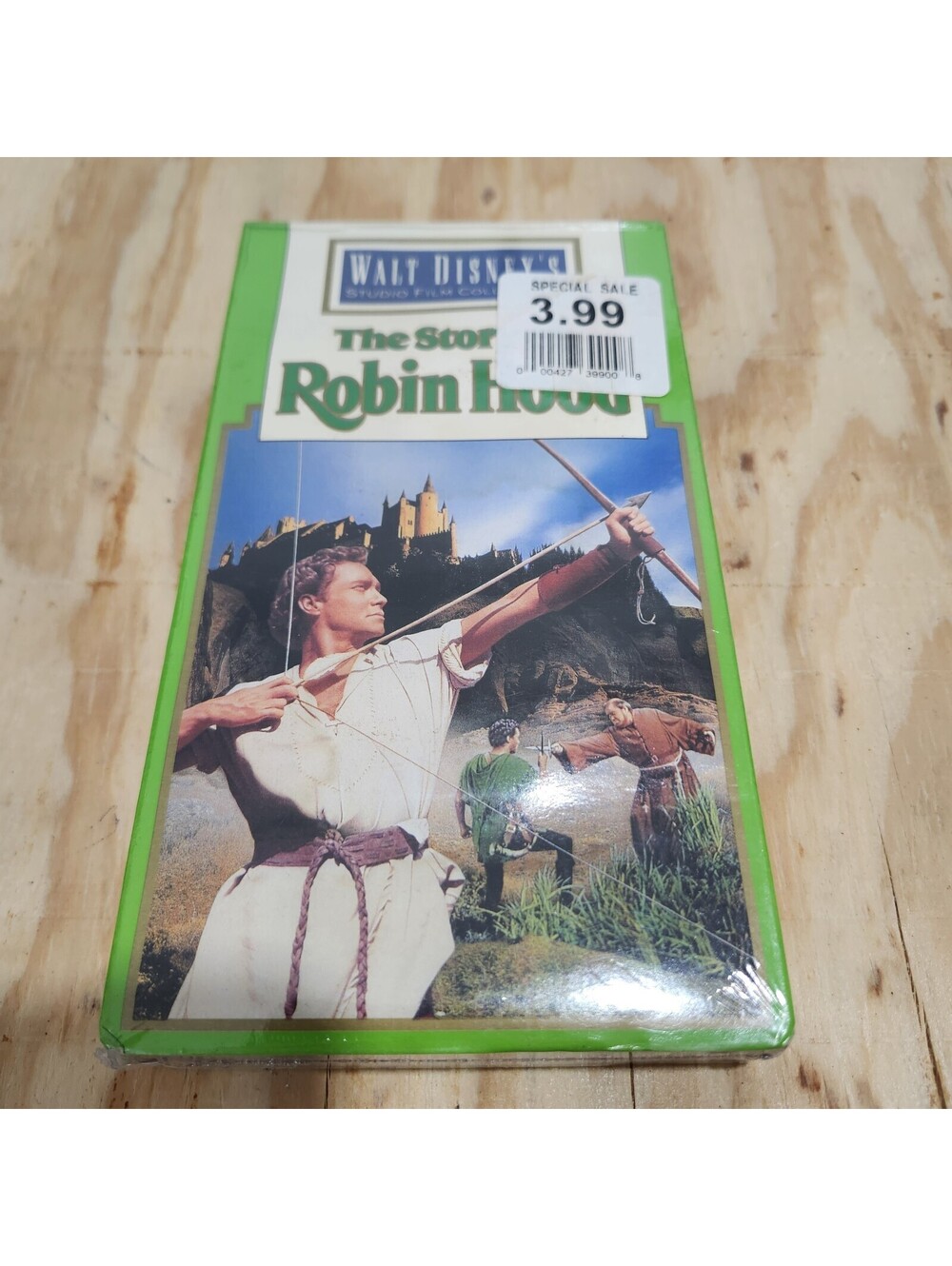 Walt Disney Studio Film Collection The Story of Robin Hood VHS NTSC Color G